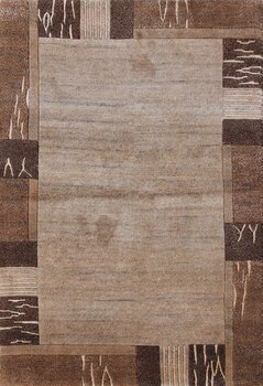 Gabbeh-Loom - Teppich aus Indien,  Schafwolle/Viskose, Größe: 120x176cm Sonderpreis: € 443,-