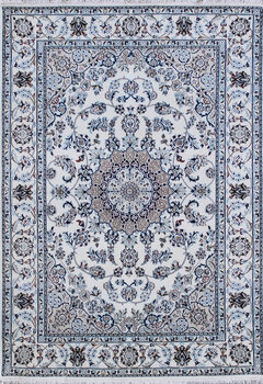 Nain - Teppich aus Indien,  Schafwolle/Seide, Größe: 150x212cm Sonderpreis: € 1.249,-