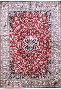 Kashmir-Seide - Teppich aus Kashmir,  Natur-Seide, Größe: 153x219cm Sonderpreis: € 2.456,-