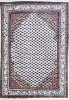 Mir - Teppich aus Indien,  Schurwolle, Größe: 171x238cm Sonderpreis: € 1.280,-