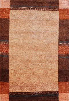 Gabbeh-Jumbo - Teppich aus Indien,  Schurwolle, Größe: 126x183cm Sonderpreis: € 242,-