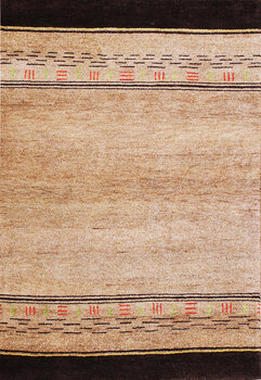 Gabbeh-Jumbo - Teppich aus Indien,  Schurwolle, Größe: 142x201cm Sonderpreis: € 300,-