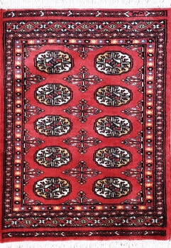 Bochara - Teppich aus Pakistan,  Schurwolle, Größe: 65x86cm Sonderpreis: € 132,-
