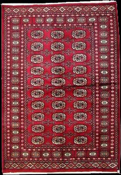 Bochara - Teppich aus Pakistan,  Schurwolle, Größe: 125x181cm Sonderpreis: € 415,-