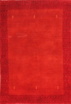 Gabbeh-Loom - Teppich aus Indien,  Schurwolle, Größe: 100x144cm Sonderpreis: € 302,-