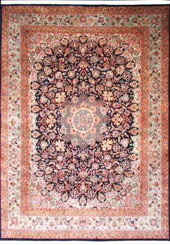 Sarough - Teppich aus Indien,  Neuseelandwolle, Größe: 247x349cm Sonderpreis: € 3.838,-