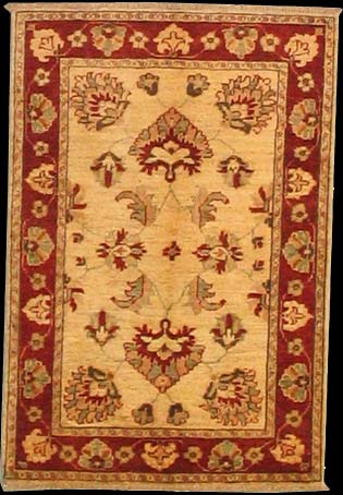 Ziegler-Chobi - Teppich aus Afghanistan ,  Ghazniwolle, Größe: 78x125cm Sonderpreis: € 204,-