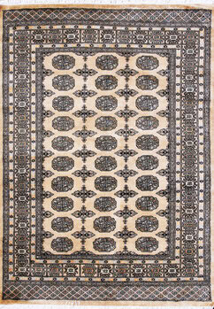 Bochara - Teppich aus Pakistan,  Schurwolle, Größe: 143x200cm Sonderpreis: € 600,-