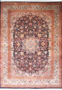 Sarough - Teppich aus Indien,  Neuseelandwolle, Größe: 247x349cm Sonderpreis: € 3.838,-