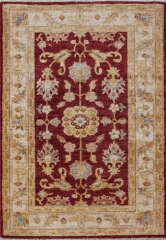 Ziegler-Chobi - Teppich aus Afghanistan ,  Ghazniwolle, Größe: 85x118cm Sonderpreis: € 394,-