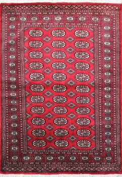Bochara - Teppich aus Pakistan,  Schurwolle, Größe: 131x187cm Sonderpreis: € 514,-