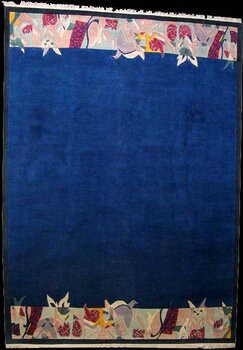 Tibet-Color - Teppich aus Nepal,  Schurwolle, Größe: 254x351cm Sonderpreis: € 1.054,-