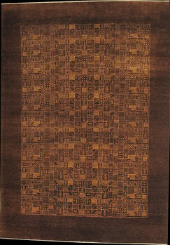 Gabbeh-Loribaff - Teppich aus Indien,  Neuseelandwolle, Größe: 170x239cm Sonderpreis: € 1.437,-