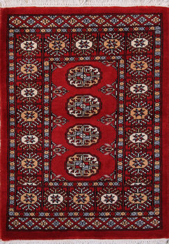 Bochara - Teppich aus Pakistan,  Schurwolle, Größe: 66x89cm Sonderpreis: € 123,-