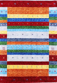 Gabbeh-Loom - Teppich aus Indien,  Schurwolle, Größe: 174x244cm Sonderpreis: € 890,-