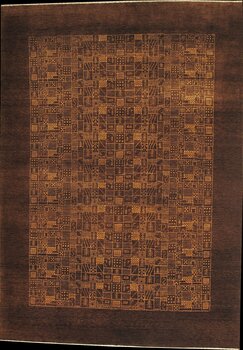 Gabbeh-Loribaff - Teppich aus Indien,  Neuseelandwolle, Größe: 170x239cm Sonderpreis: € 1.437,-