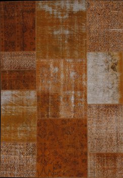 Patchwork - Teppich aus Tuerkei,  Schurwolle, Größe: 151x221cm Sonderpreis: € 831,-