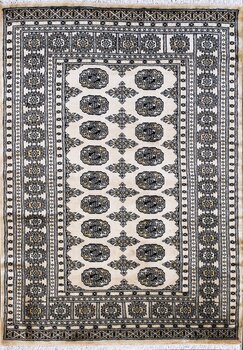 Bochara - Teppich aus Pakistan,  Schurwolle, Größe: 127x186cm Sonderpreis: € 495,-