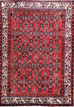 Hamadan - Teppich aus Orient,  Schurwolle, Größe: 107x153cm Sonderpreis: € 429,-
