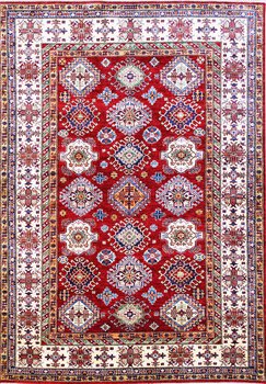 Kazak Exklusiv - Teppich aus Afghanistan ,  Ghazniwolle, Größe: 176x243cm Sonderpreis: € 1.680,-