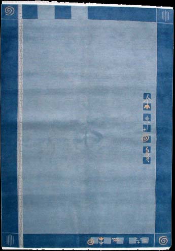Anapurna - Teppich aus Nepal,  Schurwolle, Größe: 175x241cm Sonderpreis: € 399,-