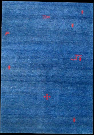 Gabbeh-Jumbo - Teppich aus Indien,  Schurwolle, Größe: 166x233cm Sonderpreis: € 407,-