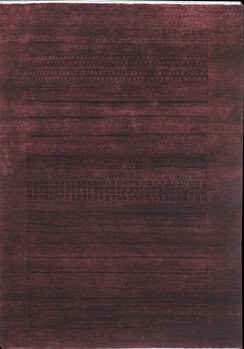 Gabbeh-Loribaff - Teppich aus Indien,  Neuseelandwolle, Größe: 105x148cm Sonderpreis: € 550,-