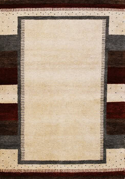 Gabbeh-Jumbo - Teppich aus Indien,  Schurwolle, Größe: 141x201cm Sonderpreis: € 372,-