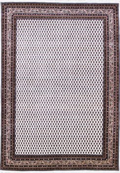 Mir - Teppich aus Indien,  Schurwolle, Größe: 177x243cm Sonderpreis: € 1.352,-