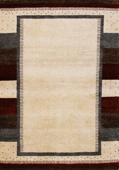 Gabbeh-Jumbo - Teppich aus Indien,  Schurwolle, Größe: 141x201cm Sonderpreis: € 372,-