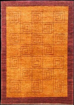 Gabbeh-Loribaff - Teppich aus Afghanistan ,  Ghazniwolle, Größe: 105x149cm Sonderpreis: € 426,-
