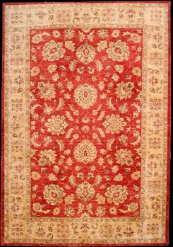 Ziegler-Chobi - Teppich aus Afghanistan ,  Ghazniwolle, Größe: 182x264cm Sonderpreis: € 1.699,-