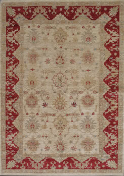 Ziegler-Chobi - Teppich aus Afghanistan ,  Ghazniwolle, Größe: 170x231cm Sonderpreis: € 1.389,-