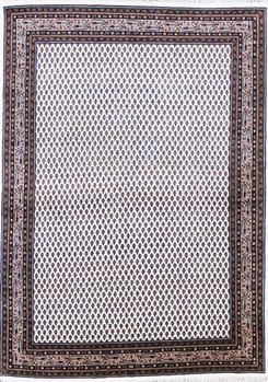 Mir - Teppich aus Indien,  Schurwolle, Größe: 179x241cm Sonderpreis: € 1.356,-