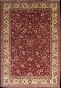 Ziegler-Chobi - Teppich aus Afghanistan ,  Ghazniwolle, Größe: 202x283cm Sonderpreis: € 1.677,-