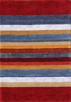Gabbeh-Loom - Teppich aus Indien,  Schurwolle, Größe: 63x92cm Sonderpreis: € 122,-