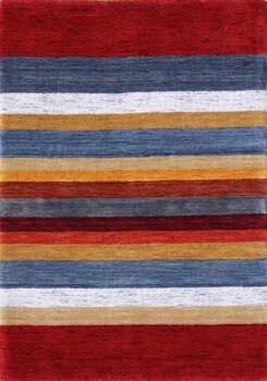 Gabbeh-Loom - Teppich aus Indien,  Schurwolle, Größe: 65x93cm Sonderpreis: € 127,-