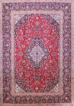 Keschan - Teppich aus Orient,  Schurwolle, Größe: 231x331cm Sonderpreis: € 1.603,-