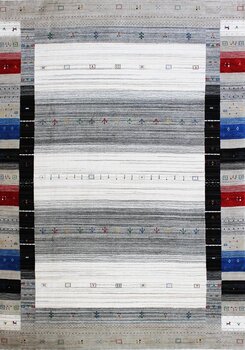 Gabbeh-Loom - Teppich aus Indien,  Schurwolle, Größe: 257x349cm Sonderpreis: € 1.881,-