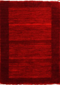 Gabbeh-Loom - Teppich aus Indien,  Schurwolle, Größe: 45x64cm Sonderpreis: € 60,-
