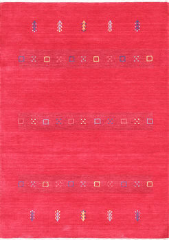 Gabbeh-Loom Lori - Teppich aus Indien,  Schurwolle, Größe: 146x206cm Sonderpreis: € 631,-
