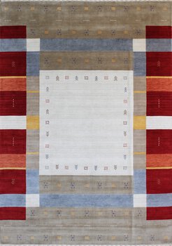 Gabbeh-Loom - Teppich aus Indien,  Schurwolle, Größe: 247x346cm Sonderpreis: € 1.792,-