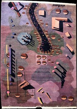 Gloriette - Teppich aus VC,  Neuseelandwolle, Größe: 230x310cm Sonderpreis: € 1.458,-