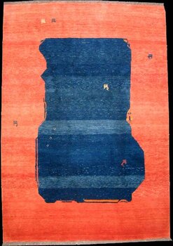 Gabbeh - Teppich aus Orient,  Schurwolle, Größe: 211x301cm Sonderpreis: € 883,-