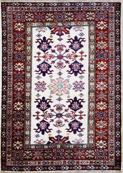 Kazak Exklusiv - Teppich aus Afghanistan ,  Ghazniwolle, Größe: 85x117cm Sonderpreis: € 391,-
