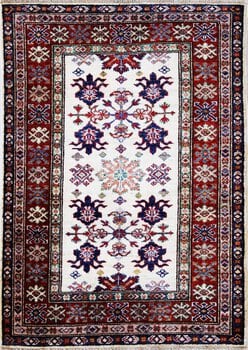 Kazak Exklusiv - Teppich aus Afghanistan ,  Ghazniwolle, Größe: 85x117cm Sonderpreis: € 391,-
