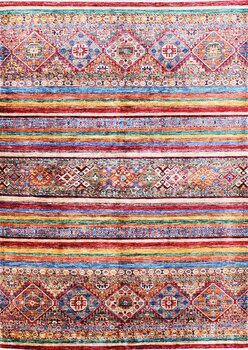 Gabbeh-Loribaff - Teppich aus Afghanistan ,  Ghazniwolle, Größe: 185x255cm Sonderpreis: € 2.347,-