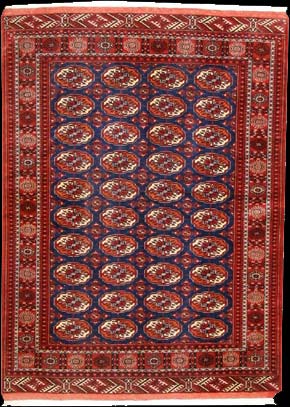 Bochara - Teppich aus Orient,  Schurwolle, Größe: 145x194cm Sonderpreis: € 1.326,-