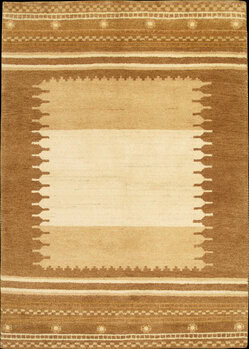 Gabbeh-Jumbo - Teppich aus Indien,  Schurwolle, Größe: 161x227cm Sonderpreis: € 384,-