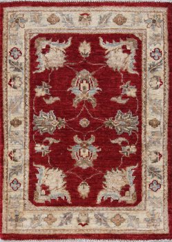 Ziegler-Chobi - Teppich aus Afghanistan ,  Ghazniwolle, Größe: 66x91cm Sonderpreis: € 236,-